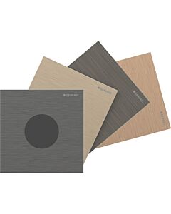 Geberit Typ 40 Abdeckplatte 004817002 Urinalsteuerung, kundenspezifisches Finish, galvanisiert