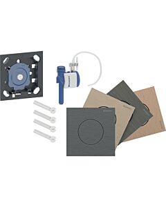 Geberit Type 40 urinal control 004780003 pneumatic flush actuation, round, galvanized, painted