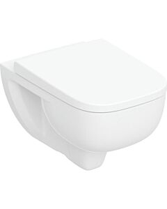 Ensemble WC suspendu Geberit Renova Plan TurboFlush, à chasse d&#39;eau profonde, référence 503152008, avec abattant, KeraTect/blanc