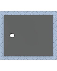 Geberit CleanFloor30 Duschfläche 551022DM1 bodeneben, mit Dichtvlies, 100 x 120 cm, graphit / matt