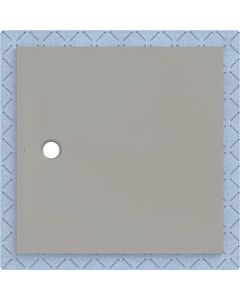 Geberit CleanFloor30 Duschfläche 551026291 bodeneben, mit Dichtvlies, 120 x 120 cm, grau / matt