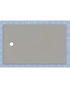 Geberit CleanFloor30 Duschfläche 551025291 bodeneben, mit Dichtvlies, 100 x 160 cm, grau / matt