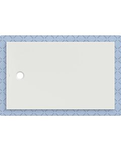 Geberit CleanFloor30 Duschfläche 551025001 bodeneben, mit Dichtvlies, 100 x 160 cm, weiß / matt
