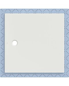 Geberit CleanFloor30 Duschfläche 551026001 bodeneben, mit Dichtvlies, 120 x 120 cm, weiß / matt