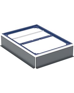 Cadre de fixation Geberit Duofix 551505001 80 x 110 cm, pour une largeur de douche de 110 à 140 cm (7 pieds).