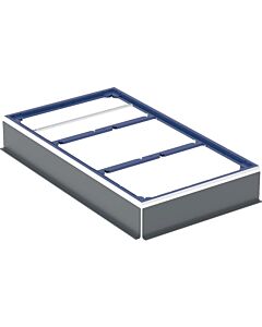 Geberit Duofix Installationsrahmen 551517001 90 x 160 cm, für Duschfläche, für 10 Füße