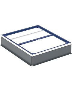 Cadre de fixation Geberit Duofix 551522001 100 x 120 cm, pour une zone de douche de 110 à 140 cm, pour 2,13 m (7 pieds).