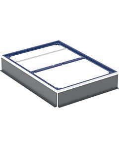 Geberit Duofix Installationsrahmen 551523001 100 x 140 cm, für Duschfläche 110-140cm, für 7 Füße