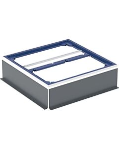 Cadre de fixation Geberit Duofix 551502001 80 x 80 cm, pour parois de douche jusqu&#39;à 100 cm, pour 1,5 m de hauteur.