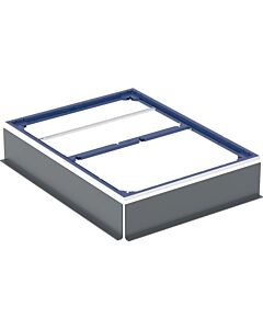 Geberit Duofix Installationsrahmen 551514001 90 x 120 cm, für Duschfläche 110-140cm, für 7 Füße