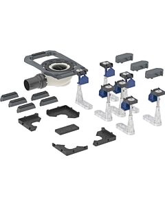 Geberit Duofix shower tray drain 551566001 with 7 long feet, water seal height 50mm