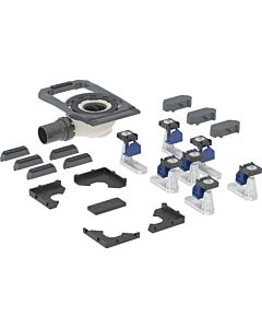 Bonde de receveur de douche Geberit Duofix 551552001 avec 7 pieds, hauteur du joint d&#39;étanchéité 50 mm