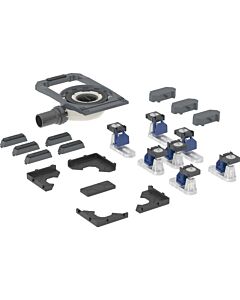 Geberit Duofix shower tray drain 551557001 with 7 feet, water seal height 30mm