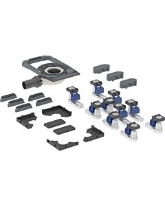 Geberit Duofix shower tray drain 551558001 with 10 feet, water seal height 30mm