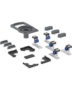 Geberit Duofix shower tray drain 551559001 with 5 feet, floor-penetrating installation