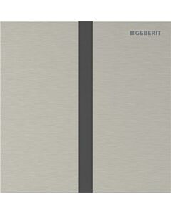Geberit Typ 40 Urinal-Steuerung 116237ID1 elektronisch, Batteriebetrieb, nickel / gebürstet, easy-to-clean-beschichtet