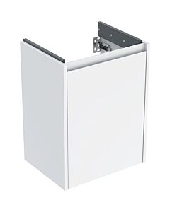 Meuble bas Geberit Renova Plan 504022011 45,7 x 60,6 x 24,2 cm, caisson/façade blanc/finition laquée satinée, 1 porte