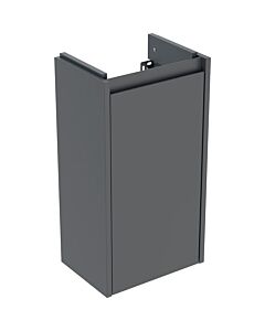 Meuble bas Geberit Renova Plan 504020JK1 32,4 x 60 x 23 cm, caisson/façade en lave/finition laquée satinée, 1 porte
