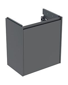 Geberit Renova Compact Waschtisch-Unterschrank 504084JK1 1 Tür, Korpus/Front lava / lackiert seidenmatt, Breite 55 cm