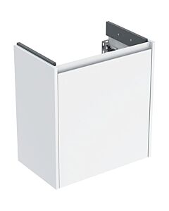Geberit Renova Compact vanity unit 504084011, 1 door, carcass/front white/lacquered satin finish, width 55 cm