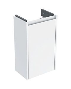 Geberit Renova Compact vanity unit 504080011 1 door, carcass/front white / lacquered satin finish, width 35.8 cm