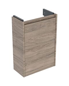Geberit Renova Compact Waschtisch-Unterschrank 504081JR1 1 Tür, Korpus/Front Nussbaum / Melamin Holzstruktur, Breite 41,2 cm