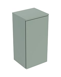 Geberit Renova Plan side cabinet 504043IK1, 1 door, hinge left/right, width 33cm, body/front sage green / lacquered satin finish