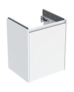 Geberit Renova Plan Waschtisch-Unterschrank 504023011 Korpus/Front weiß / lackiert seidenglanz, Breite 50,4 cm, 1 Tür