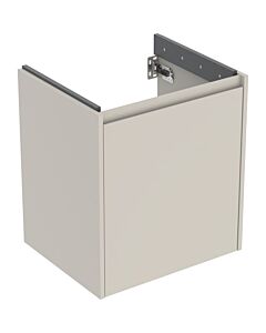 Geberit Renova Plan Waschtisch-Unterschrank 504024DB1 Korpus/Front sandgrau / lackiert seidenmatt, Breite 54,6 cm, 1 Tür