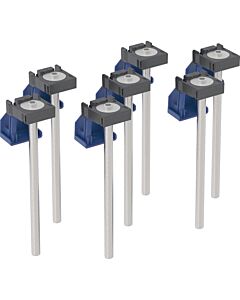 Geberit Duofix foot extension set 551581001, 7 pieces, for installation frames