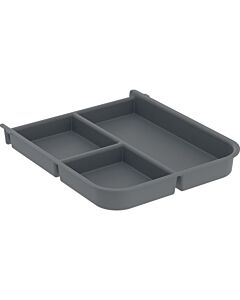 Insert Geberit 503200001 17,3 x 2,5 x 20 cm, lave, pour découpe de siphon