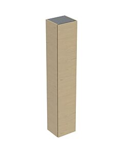 Geberit Renova Plan tall cabinet 504045PS1, 1 door, width 33cm, carcass/front natural oak / melamine wood structure