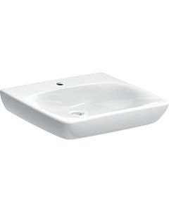 Geberit Renova Comfort washbasin 258557000 55x55cm, white, without overflow, wheelchair accessible