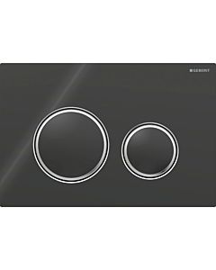 Geberit Sigma21 Betätigungsplatte 115884SJ1 schwarz, für 2-Mengen Spülung