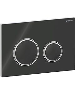 Geberit Sigma21 Betätigungsplatte 115884SJ1 schwarz, für 2-Mengen Spülung