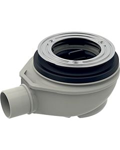 Geberit d90 shower tray drain 150553001 without drain cover and overflow, water seal height 50mm, outlet made of PP