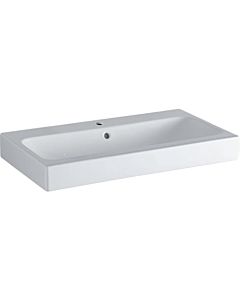 Geberit iCon Aufsatz Waschtisch 124575000 75x48,5cm, weiß, mit Hahnloch