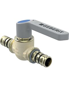 Geberit ball valve 613061002 Ø 26 mm, with operating lever, brass