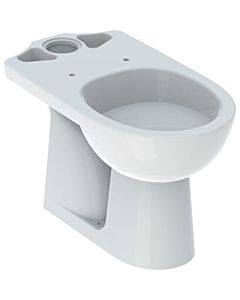Geberit Renova Stand-Tiefspül-WC 203821600 für aufgesetzten AP-Spülkasten, Abgang vertikal, weiß KeraTect