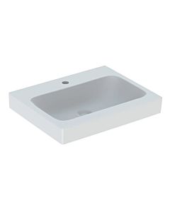 Geberit iCon washbasin 124062000 60 x 48.5 cm, with tap hole, without overflow, white
