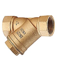 Giacomini dirt trap R74A R74AY107 1 1/2&quot; female thread, brass, stainless steel screen