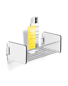 Giese Duschkorb 11220-02  weiss/chrom