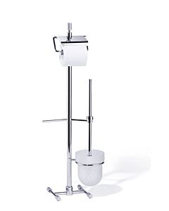 Giese WC Garnitur 1573102 mit Papierhalter, Ersatzrollenhalter und Bürstengarnitur