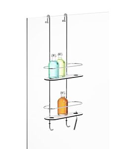 Giese Bodyguard Duschkorb 30450-02 chrom, mit Halter für Rasierer