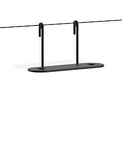 Giese Highbord 30456-14 schwarz matt Schichtstoff (HPL) schwarz