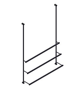 Giese serveur Badetuchhalter 30854-14 noir mat