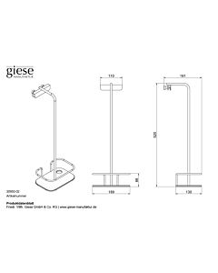 Giese panier de chromé