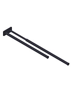 Giese towel rail 90117-14 double, length 495 - 680 mm, matte black