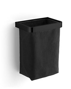 panier à serviettes invité Giese 40500-14 avec insert en tissu noir