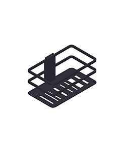 Giese Piano shower basket 30760-14, removable without tools, matte black